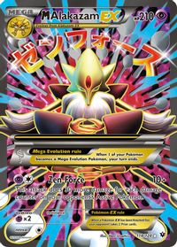 M Alakazam EX (Full Art) — XY - Fates Collide