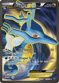 Kingdra EX (Full Art) — XY - Fates Collide