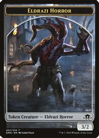 Eldrazi Horror Token — Eldritch Moon