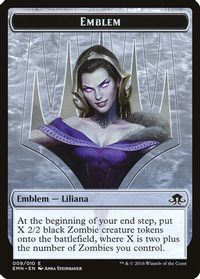 Emblem - Liliana, the Last Hope — Eldritch Moon