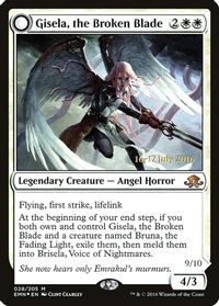 Gisela, the Broken Blade — Prerelease Cards