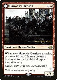 Hanweir Garrison — Prerelease Cards