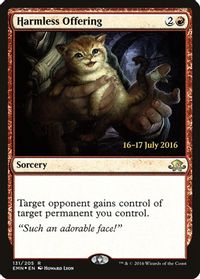 Harmless Offering — Prerelease Cards