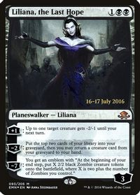 Liliana, the Last Hope — Prerelease Cards