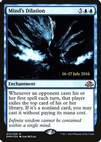 Mind's Dilation — Prerelease Cards