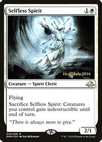 Selfless Spirit — Prerelease Cards
