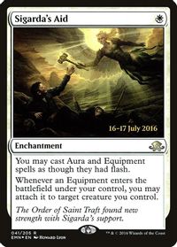 Sigarda's Aid — Prerelease Cards