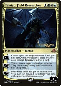 Tamiyo, Field Researcher — Prerelease Cards
