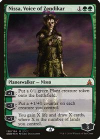 Nissa, Voice of Zendikar (SDCC 2016 Exclusive) — Media Promos