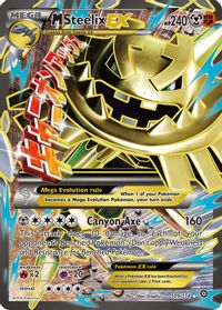 M Steelix EX (Full Art) — XY - Steam Siege