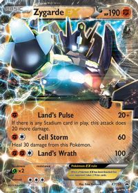 Zygarde EX (Shiny) — XY Promos