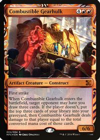 Combustible Gearhulk — Masterpiece Series: Kaladesh Inventions