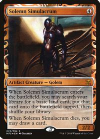 Solemn Simulacrum — Masterpiece Series: Kaladesh Inventions