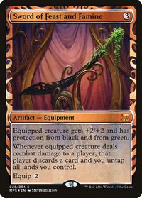 Sword of Feast and Famine — Masterpiece Series: Kaladesh Inventions