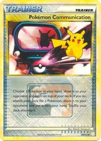 Pokemon Communication - 98/123 (League Promo) — League & Championship Cards