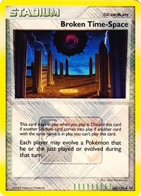 Broken Time-Space - 104/127 (League Promo) — League & Championship Cards