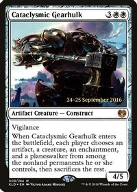Cataclysmic Gearhulk — Prerelease Cards