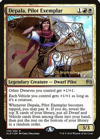 Depala, Pilot Exemplar — Prerelease Cards