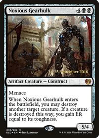 Noxious Gearhulk — Prerelease Cards