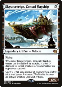 Skysovereign, Consul Flagship — Prerelease Cards