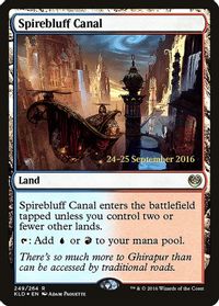Spirebluff Canal (KLD) — Prerelease Cards