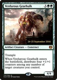 Verdurous Gearhulk — Prerelease Cards