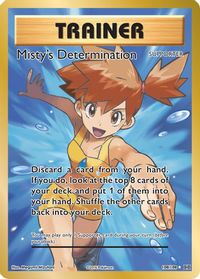 Misty's Determination (Full Art) — XY - Evolutions