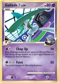 Gallade E4 - 20/111 (DPPt Rising Rivals) — Deck Exclusives