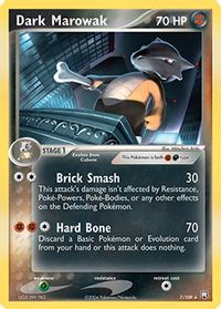 Dark Marowak - 7/109 (EX Team Rocket Returns) — Deck Exclusives