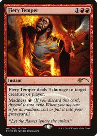 Fiery Temper — FNM Promos