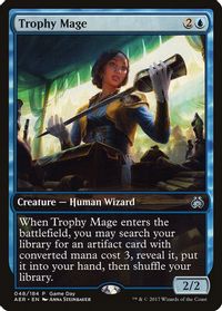 Trophy Mage — Game Day & Store Championship Promos