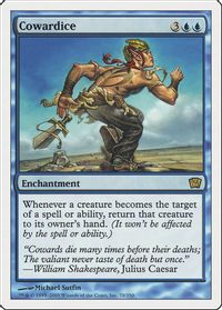 Cowardice — 9th Edition