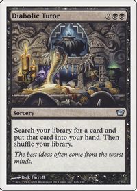 Diabolic Tutor — 9th Edition