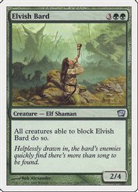 Elvish Bard — 9th Edition