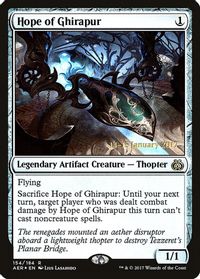 Hope of Ghirapur — Prerelease Cards