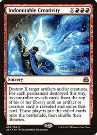 Indomitable Creativity — Prerelease Cards