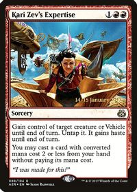 Kari Zev's Expertise — Prerelease Cards