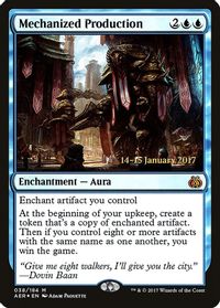 Mechanized Production — Prerelease Cards