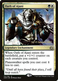 Oath of Ajani — Prerelease Cards