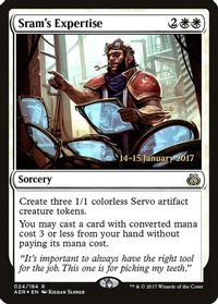Sram's Expertise — Prerelease Cards