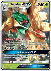 Decidueye GX — SM Base Set