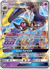 Lunala GX — SM Base Set