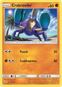 Crabrawler — SM Base Set