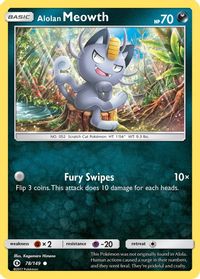 Alolan Meowth — SM Base Set