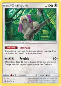 Oranguru — SM Base Set