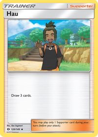 Hau — SM Base Set