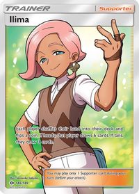 Ilima (Full Art) — SM Base Set