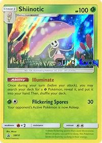Shiinotic - SM10 (Prerelease) [Staff] — SM Promos