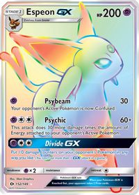 Espeon GX (Secret) — SM Base Set
