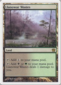 Llanowar Wastes — 9th Edition